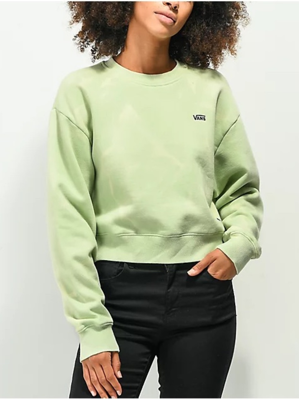 Vans Crop Crewneck Sweater